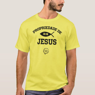 T-shirt JOÃO 3:16 - Propriété de Jésus