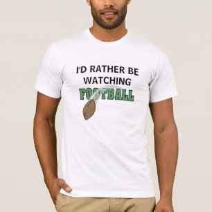 T-shirt J'observerais plutôt le football