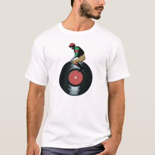 T-shirt Jockey de disque