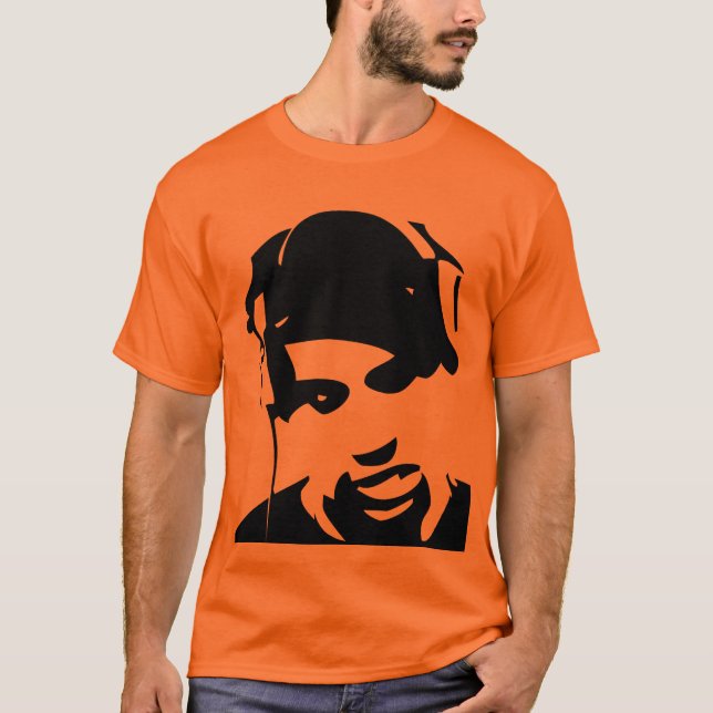 T-shirt Jockey sur disque (Devant)