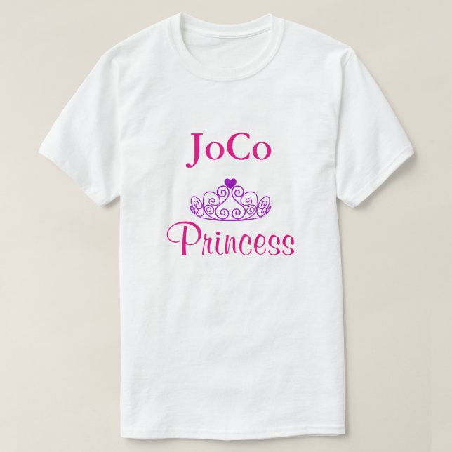 T-shirt JoCo Princess Tiara (Design devant)