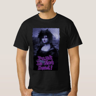 T-shirt Joconde Mona Lisa : Punk Is Not Dead