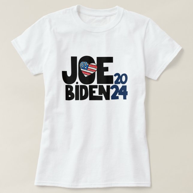 T-shirt Joe Biden 2024 (Design devant)