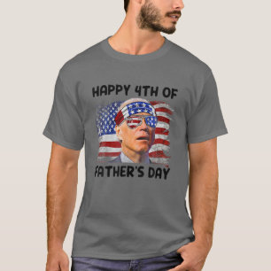 T-shirt Joe Biden 4 juillet Heureux 4E De Fête des pères