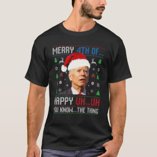 T-shirt Joe Biden a confondu Joyeux Joyeux 4 juillet Amusa