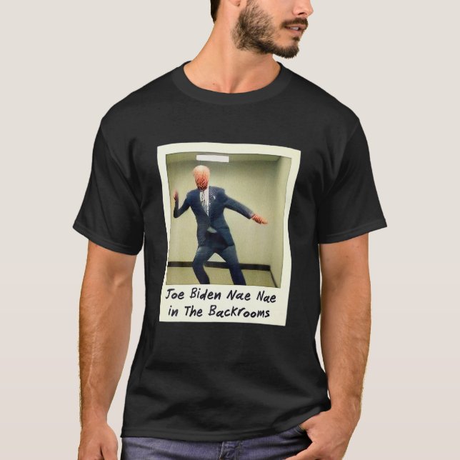 T-shirt Joe Biden Dans Les Salons De L'Arrière Véritable P (Devant)