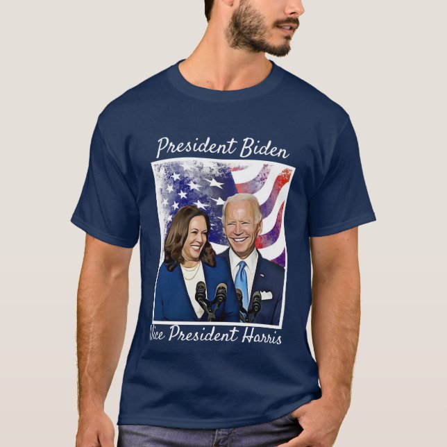 T-shirt Joe Biden et Kamala Harris 2020 (Devant)