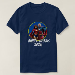 T-shirt Joe Biden et Kamala Harris en super-héros