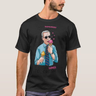 T-shirt Joe Biden Funny Biden 2020 Aime la crème glacée