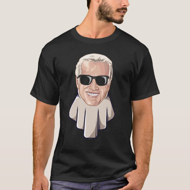 T-shirt Joe Biden Ghost Costume Président Biden Halloween (Devant)