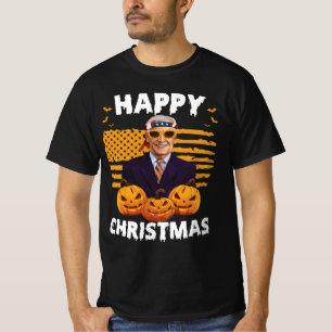 T-shirt Joe Biden Happy Halloween Citrouille américain Dra