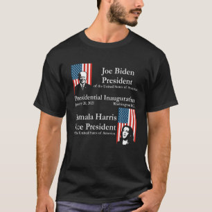 T-shirt Joe Biden Kamala Harris / Président Inauguration 2