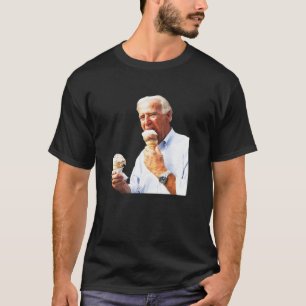 T-shirt Joe Biden mangeant de la crème glacée 2020
