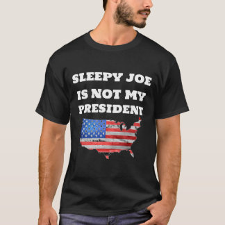 T-shirt Joe Biden N'Est Pas Mon Président Harris Usa Elect