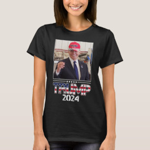 T-shirt Joe Biden Portant Une Élection Casquette Trump 202