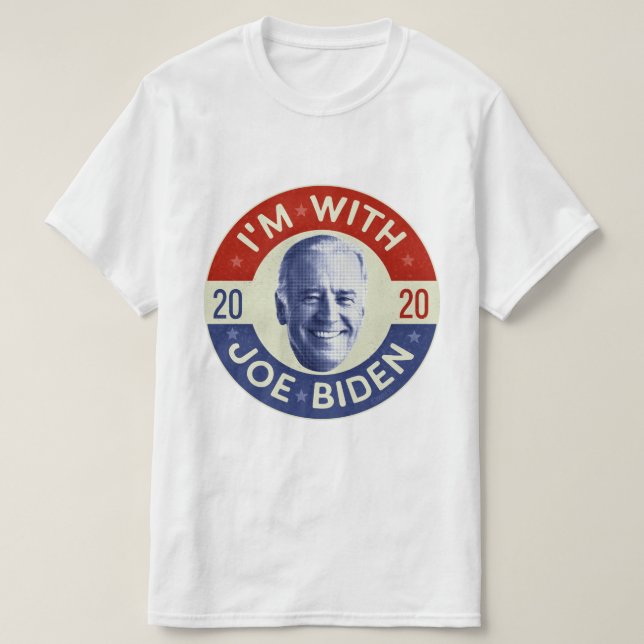 T-shirt Joe Biden pour le Président 2020 Démocrate Photo R (Design devant)
