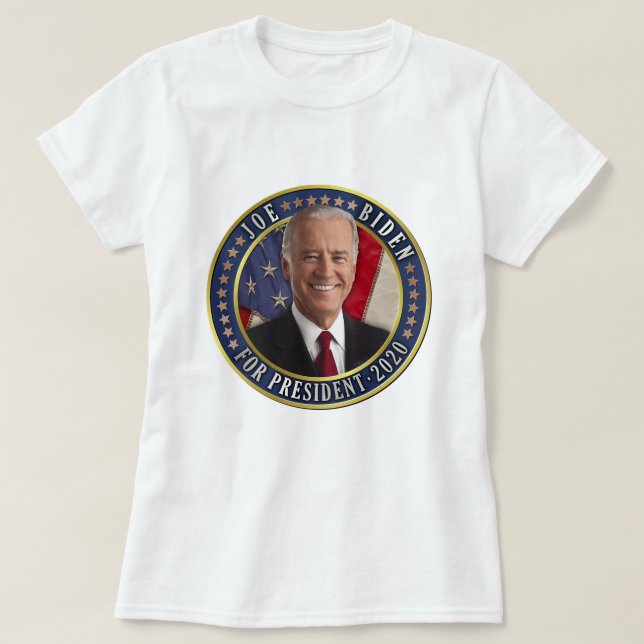 T-shirt Joe Biden pour le président démocrate 2020 Photo (Design devant)