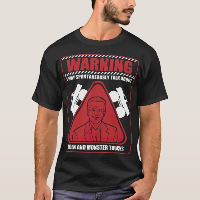 T-shirt Joe Biden Président Monster forme bouddhiste (Devant)
