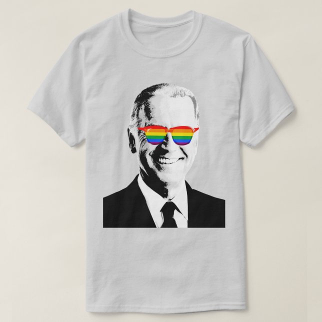 T-shirt Joe Biden Pride (Design devant)