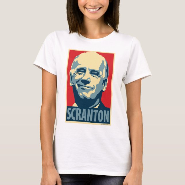 T-shirt Joe Biden - Scranton : Dessus de dames d'OHP (Devant)