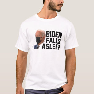 T-shirt Joe Biden Sort Dormir Drôle Joe Biden Dormir
