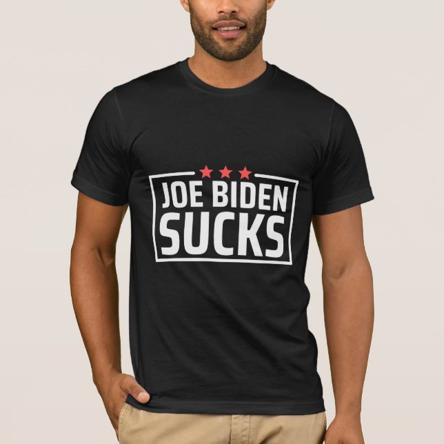 T-shirt joe Biden Sucks (Devant)