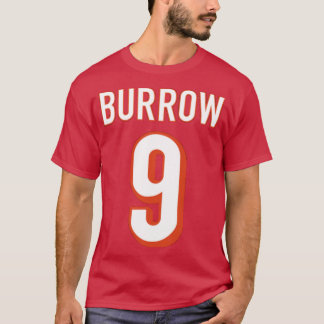 T-SHIRT JOE BURROW 9 BENGALS CINCINNATI