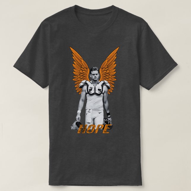 T-shirt joe burrow bengals art 14 (Design devant)