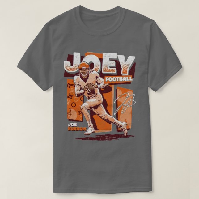 T-shirt joe burrow bengals art 15 (Design devant)