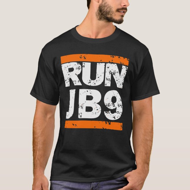 T-shirt Joe Burrow Joe Cool Diriger un fan de football JB9 (Devant)