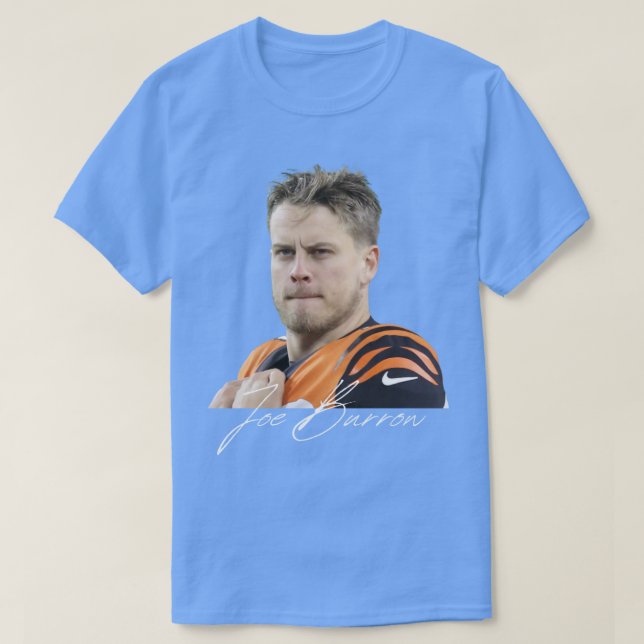 T-shirt Joe Burrow Signé Design (Design devant)