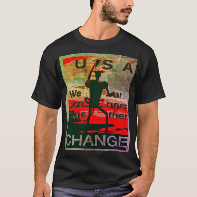 T-shirt Joe Hope Change You Deserve campagne 2020 (Devant)