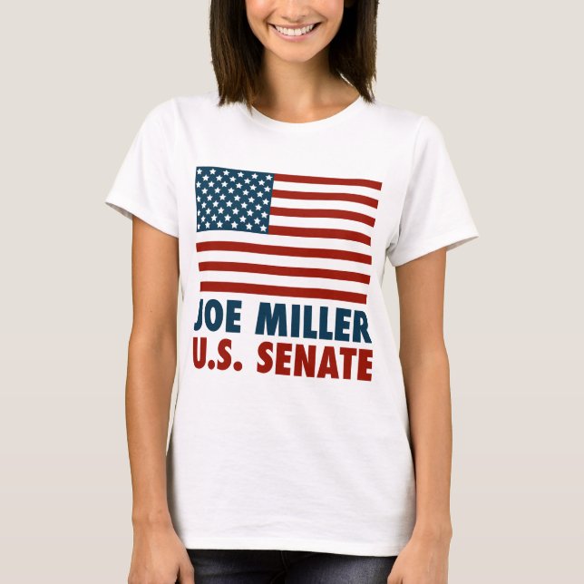 T-shirt Joe Miller pour le sénat (Devant)