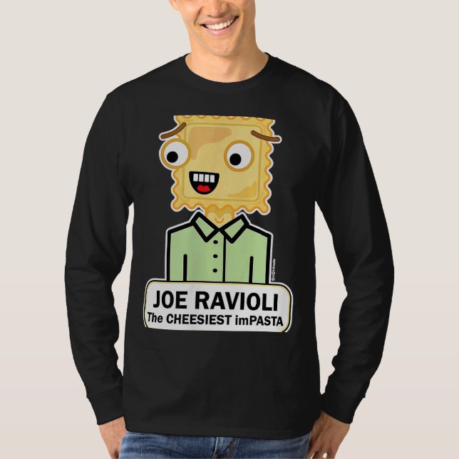 T-shirt Joe Ravioli Le FROMAGE imPASTA (Devant)