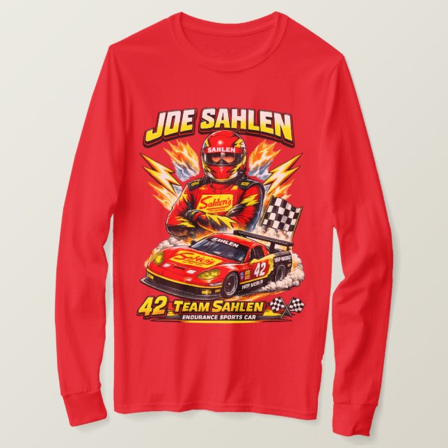 T-shirt Joe Sahlen - Conducteur (Design devant)