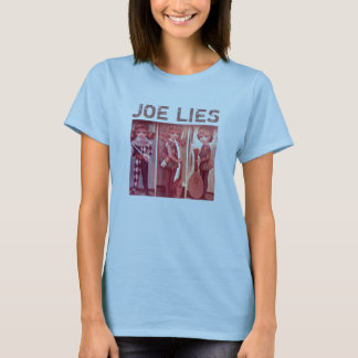 T-shirt Joe se trouve logo, MENSONGES de JOE