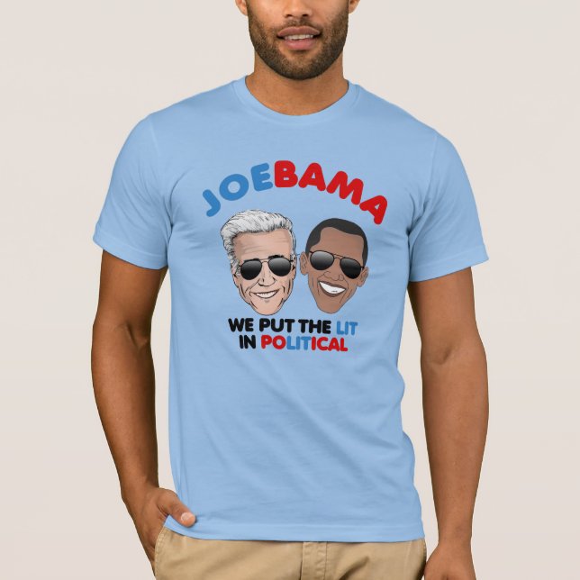 T-shirt JOEBAMA 2020 - Nous laissons la lumière dans la po (Devant)
