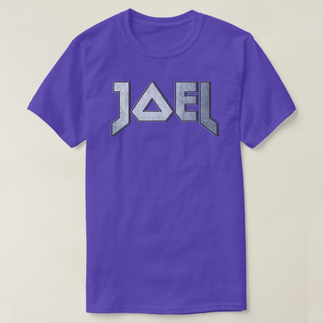 T-shirt Joel en métal lourd (Design devant)