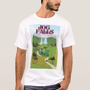T-shirt Jog Falls, Jog Falls, Sagara taluk de Karnataka