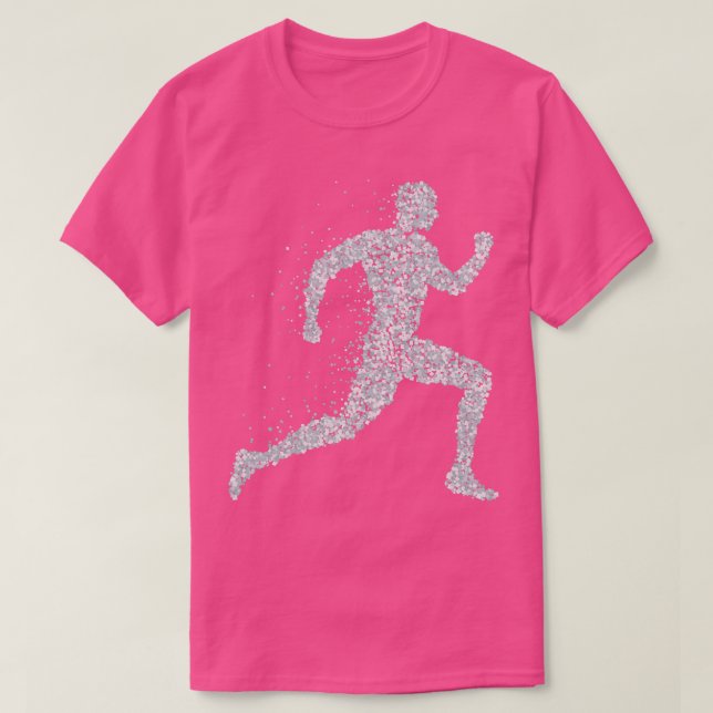 T-shirt Jogger Runner Marathon Runner Laufgruppe (Design devant)