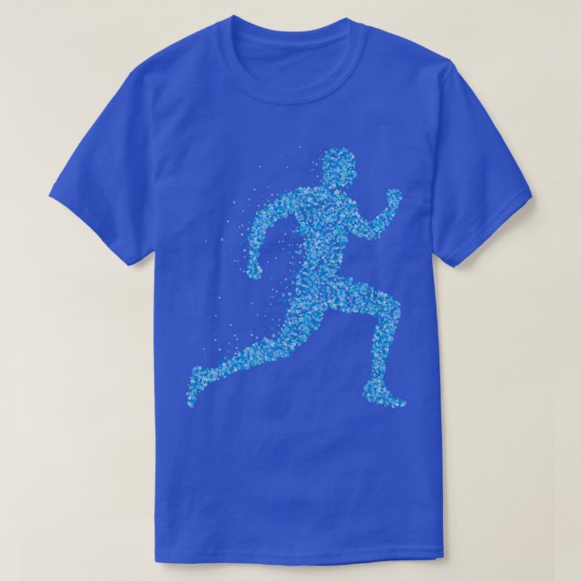 T-shirt Jogger Runner Sport Fitness Marathon (Design devant)