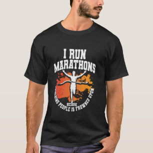T-shirt Joggeur de marathon et coureur, Jogging motivation