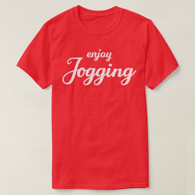 T-shirt Jogging cadeau pour papa maman (Design devant)
