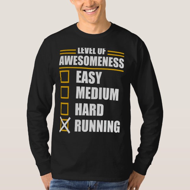 T-shirt Jogging Dit Pour Jogger Runner Run (Devant)