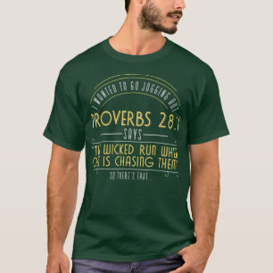 T-shirt Jogging entraînement Bible Verse Fitse Gym Christi