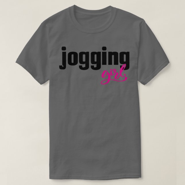 T-shirt Jogging Girl Jog Runner (Design devant)