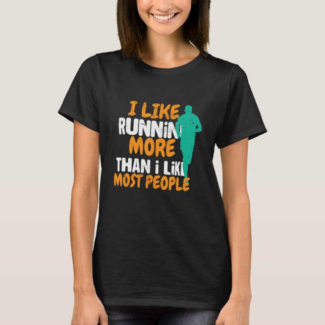 T-shirt Jogging Jogger Runner Marathon 42 km 4 (Devant)