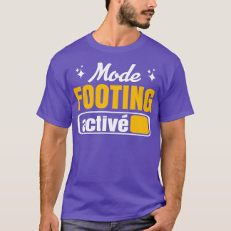T-shirt Jogging mode activé humour sport course drôle
