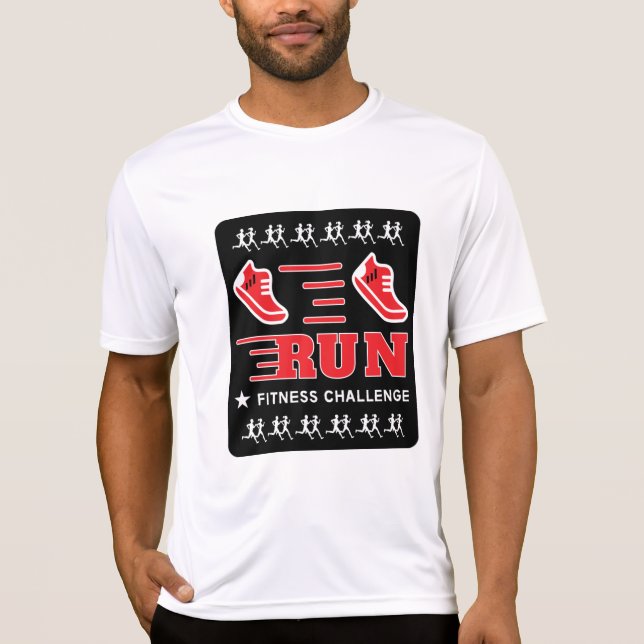 T-shirt Jogging Obtenir Fit Motivation Support Mug Thailer (Devant)