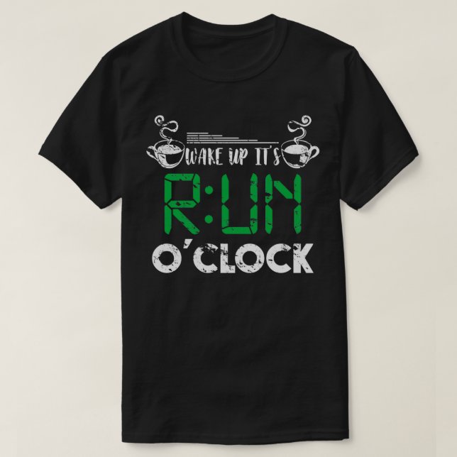 T-shirt Jogging Run ox27clock (Design devant)